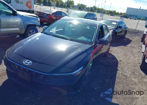 2024 Hyundai Elantra Limited from USA, damaged, VIN KMHLP4DG4RU654525